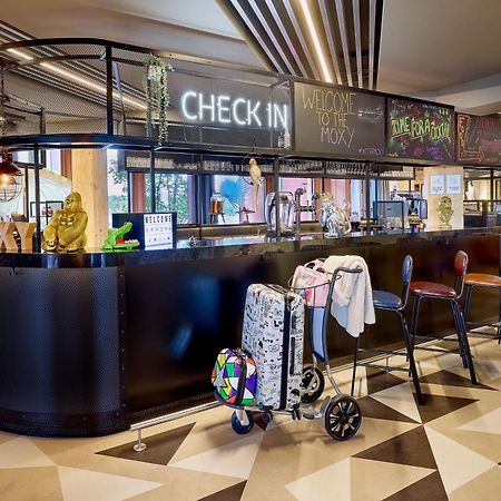 Hotel Moxy Luxembourg Airport Niederanven Exteriér fotografie