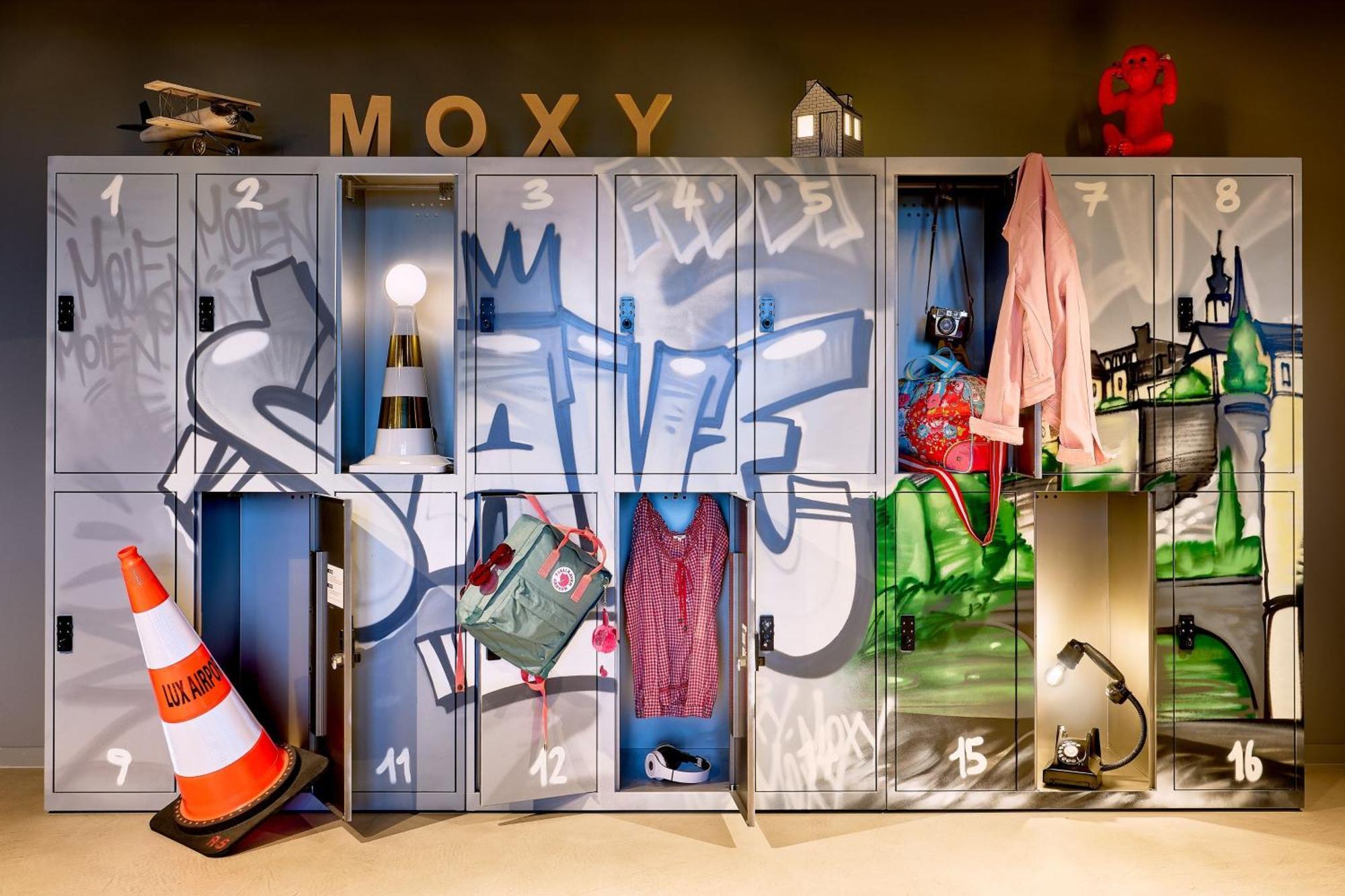 Hotel Moxy Luxembourg Airport Niederanven Exteriér fotografie