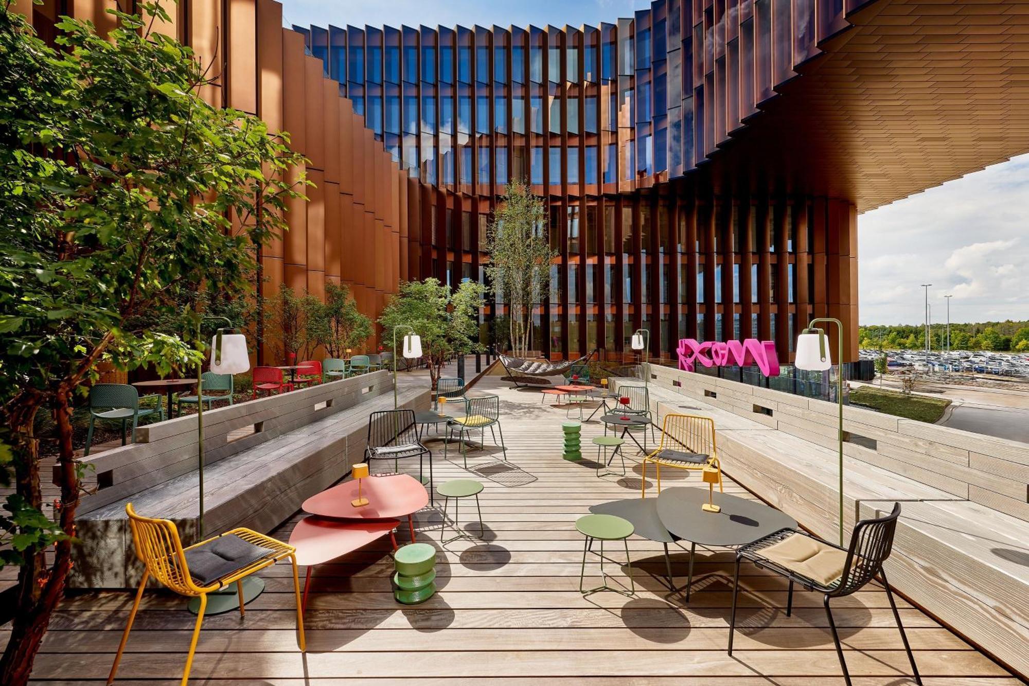 Hotel Moxy Luxembourg Airport Niederanven Exteriér fotografie